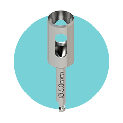 Perfuradores de mucosa (ø3,3; ø4,2; ø5,0)